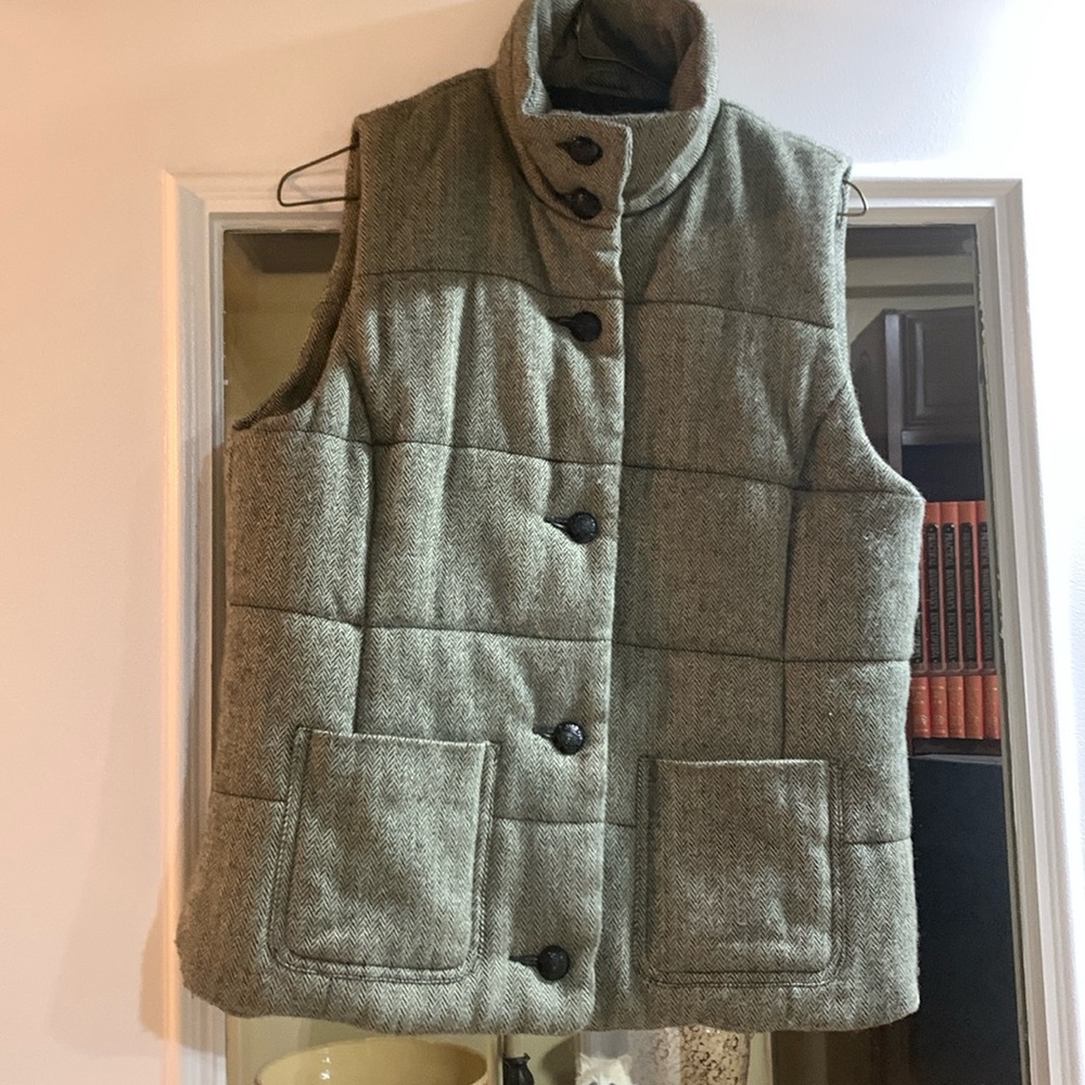 Women Chaps denim  women M Vest